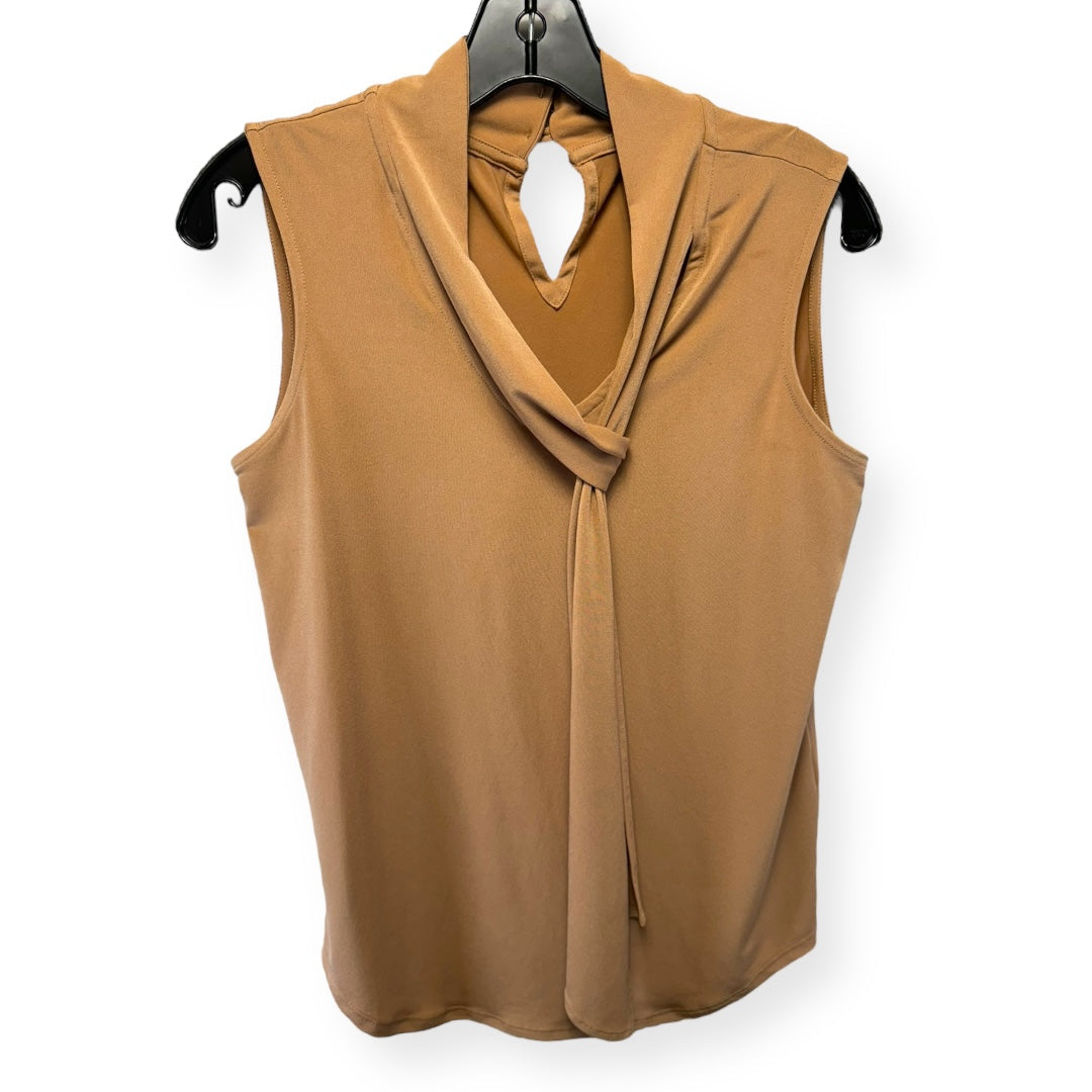 Tan Top Sleeveless Dkny, Size S