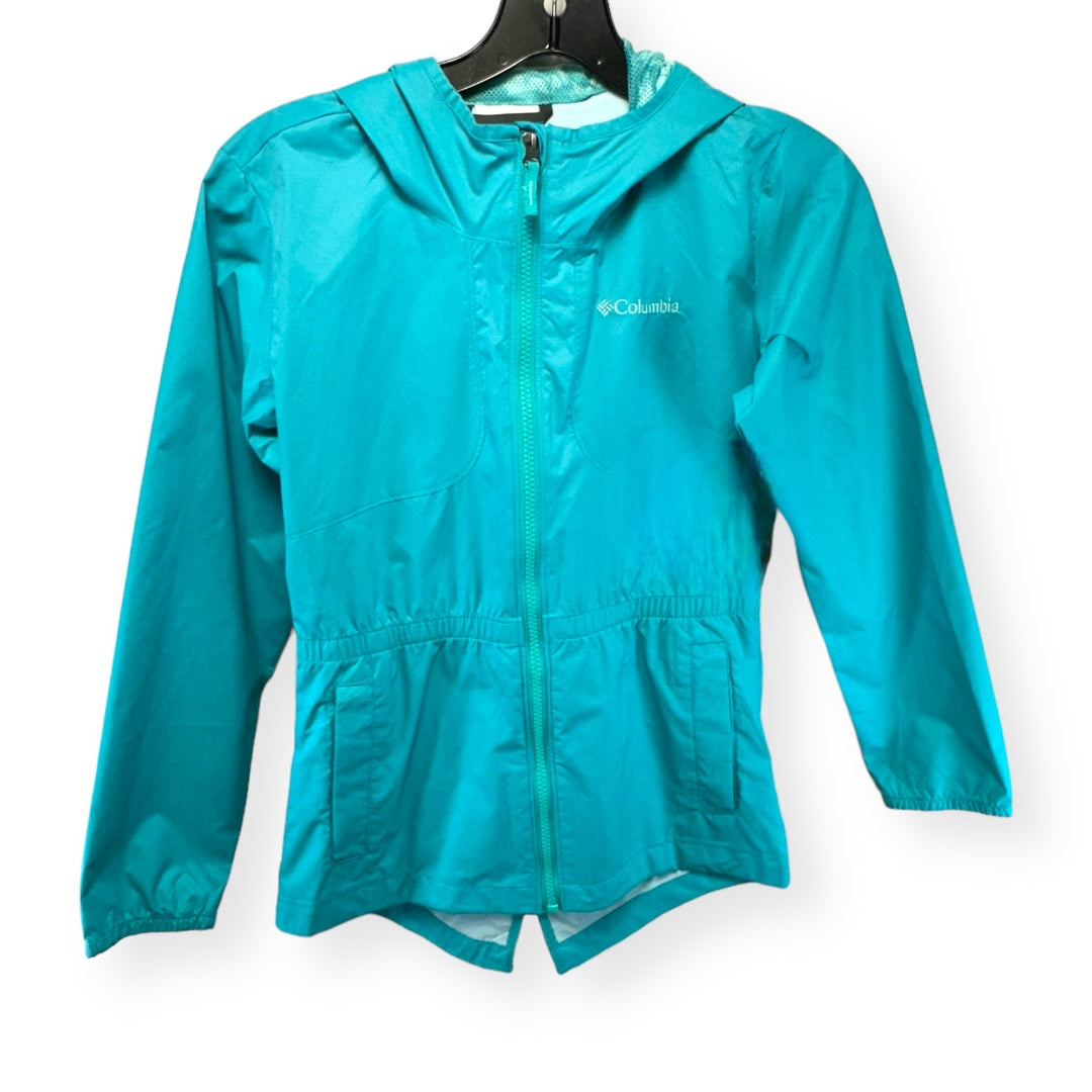 Teal Jacket Windbreaker Columbia, Size M