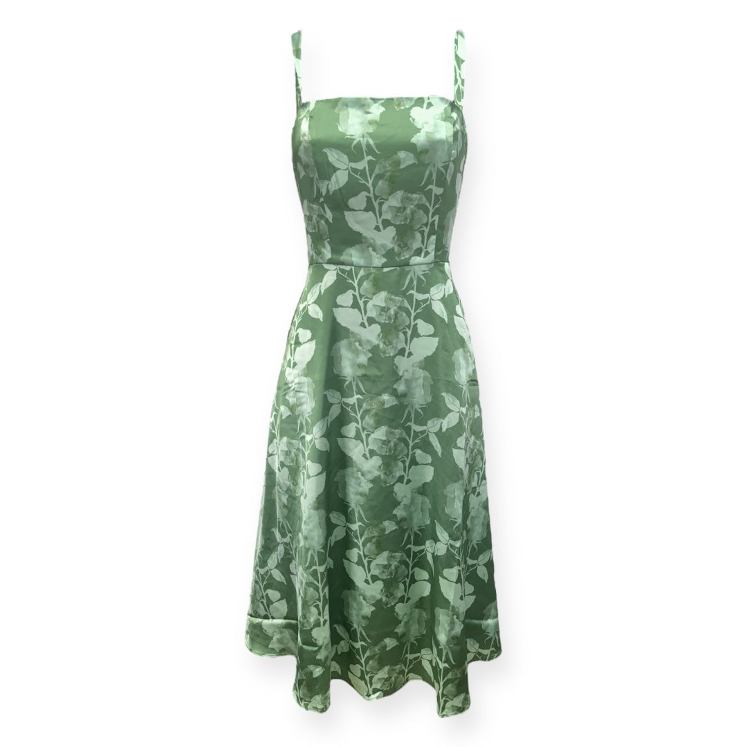 Floral Print Dress Casual Midi Hutch, Size 2