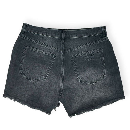 Maggie Mid-Rise Distressed Shorts Free People, Size 12