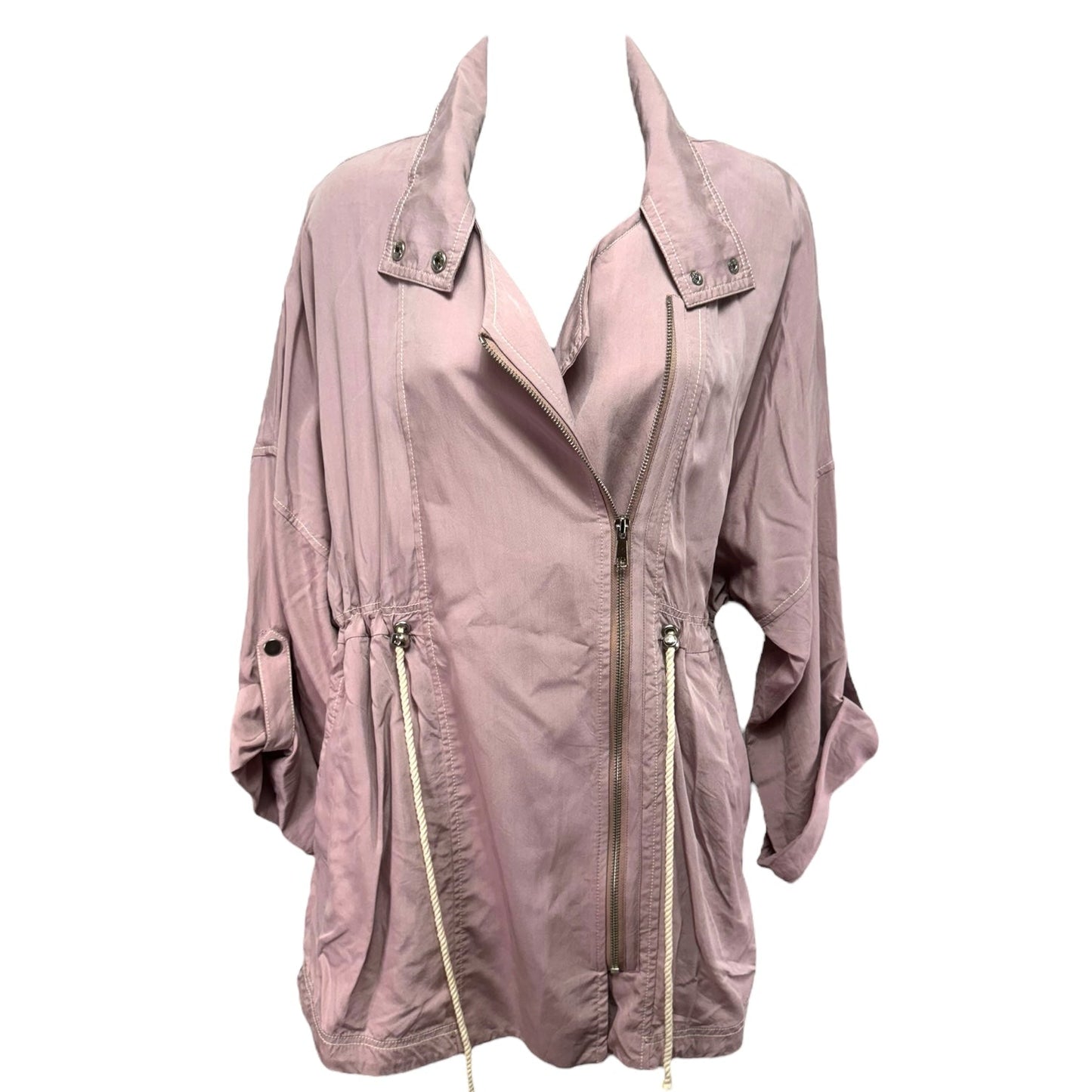 Danuta Cupro Jacket Anthropologie, Size S