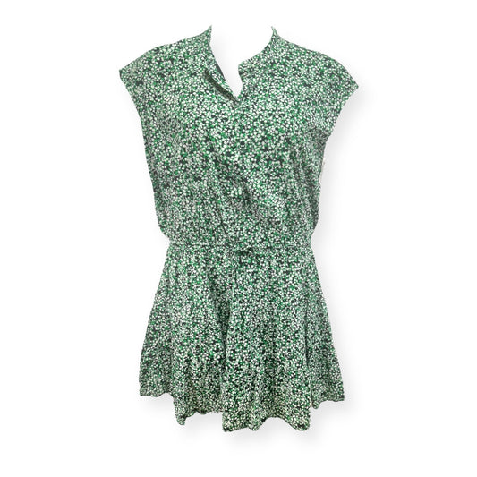 Ollie Dress in Green Multi Designer Rebecca Minkoff, Size Xl