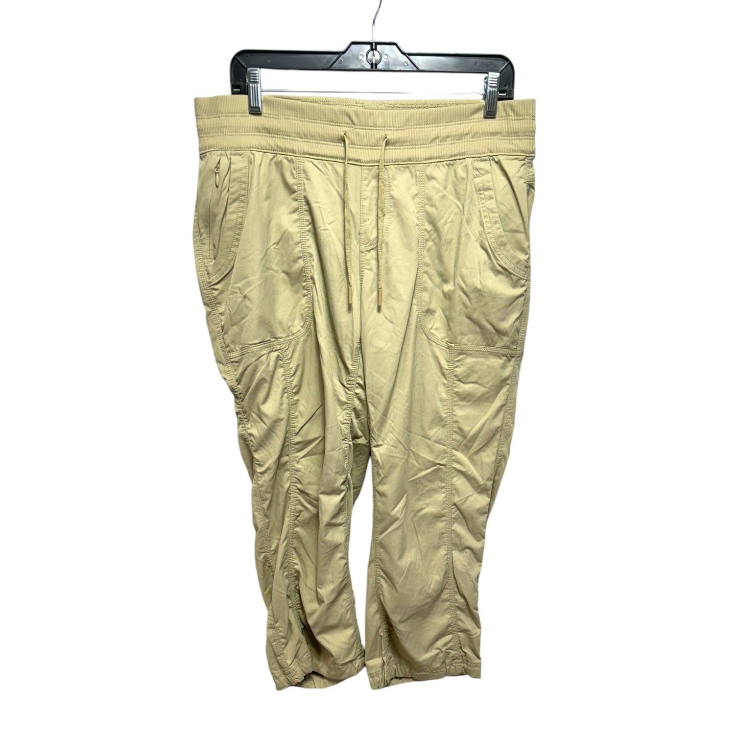 Athletic Capris By The North Face In Beige, Size: L