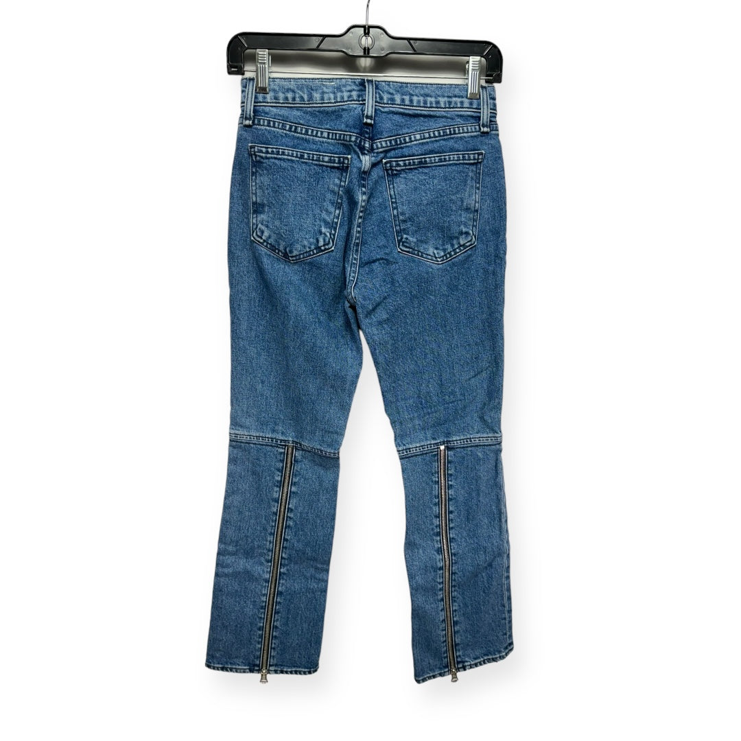Iver Zip-Hem Flare Jeans Designer Rag & Bones Jeans, Size 0