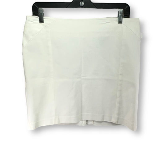 White Skirt Mini & Short Dalia, Size 10