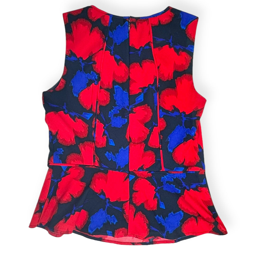 Blue & Red Top Sleeveless Banana Republic, Size 6