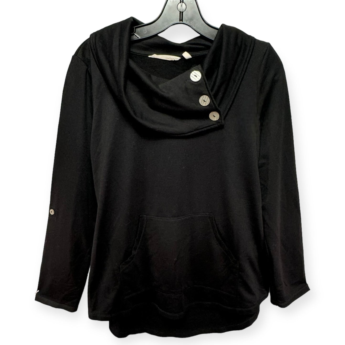 Top Long Sleeve By Soft Surroundings In Black, Size: Xs