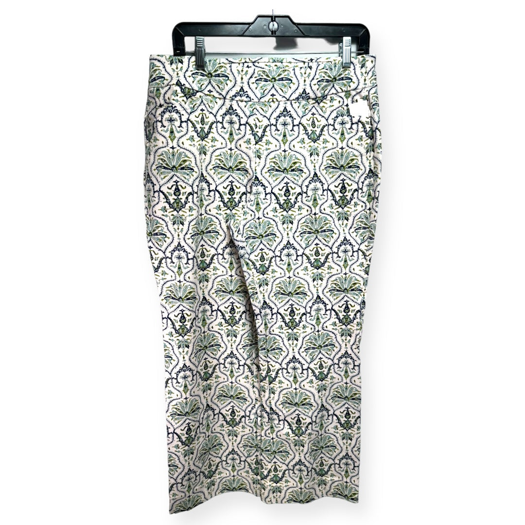 Maren Kick Flare Pants - Hamilton Rug Cream Spartina, Size XXL