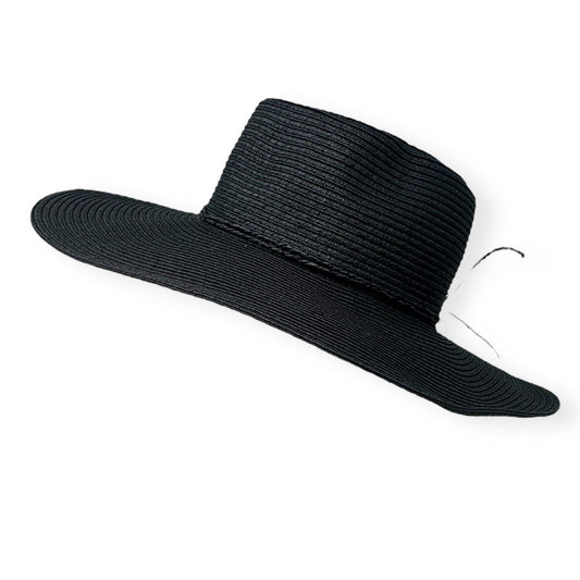 Black Straw Boater Hat San Diego Hat Company