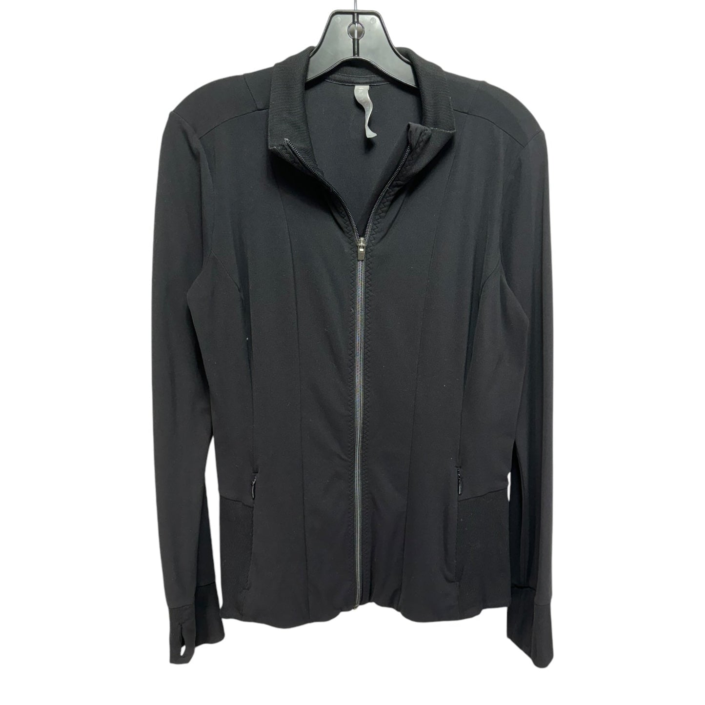 Athletic Jacket By Athleta In Black, Size: M