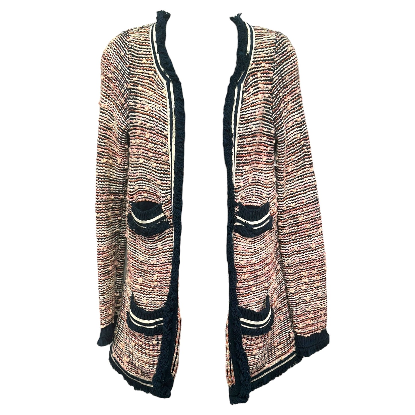 Multi-colored Sweater Cardigan Moth, Size S