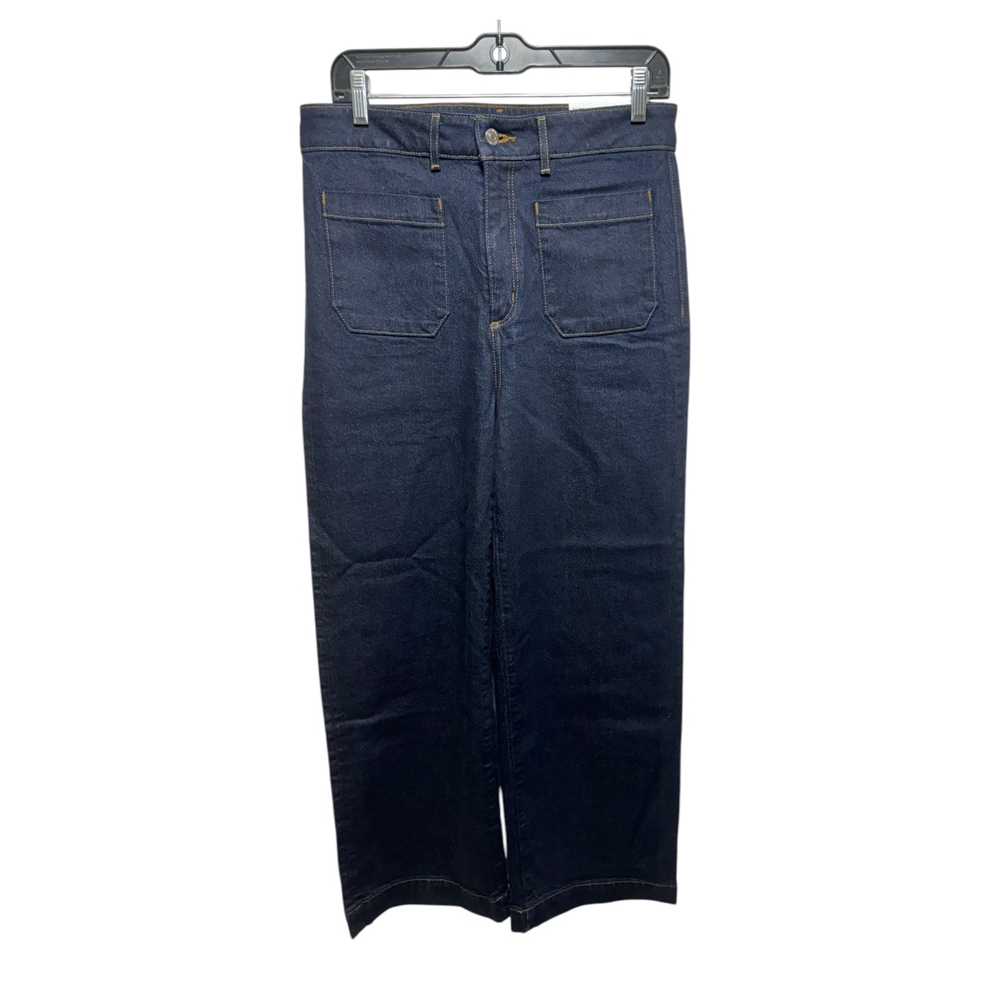 Jeans Wide Leg By Loft In Blue Denim, Size: 6