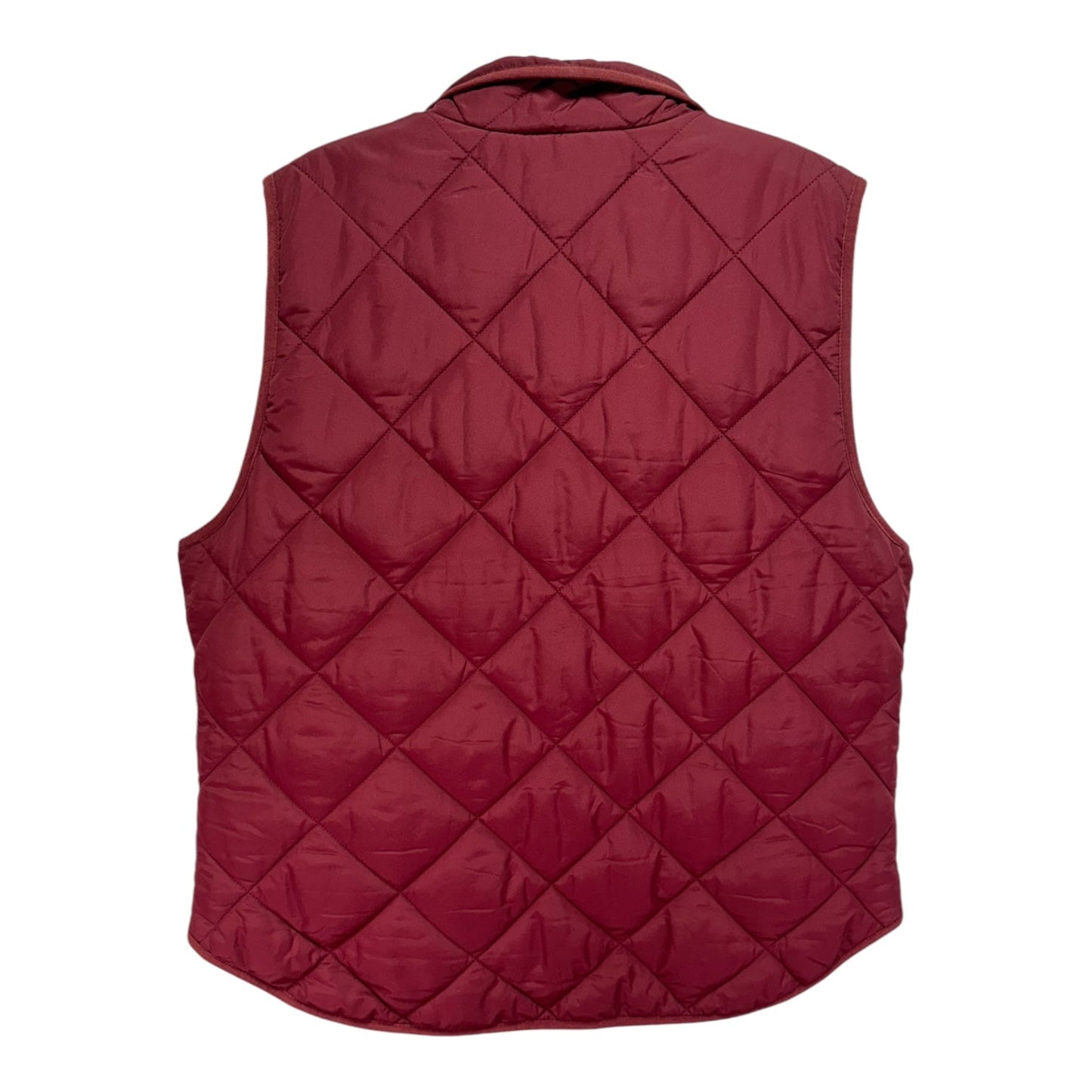 Vest Puffer & Quilted By J. Crew In Red, Size: Xl