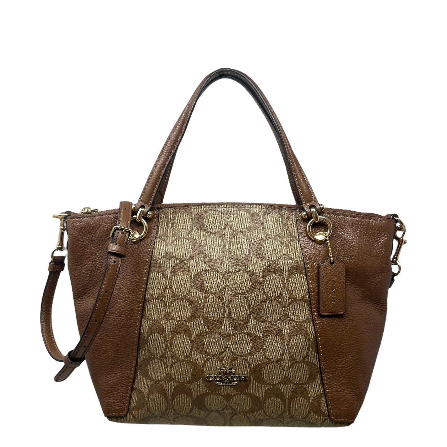 Kacey Satchel Bag Designer By Coach, Size: Medium