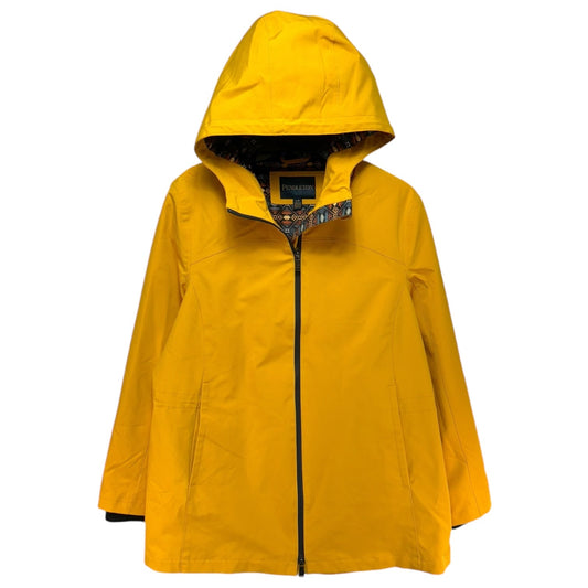 Victoria A Line Slicker Rain Jacket By Pendleton In Yellow, Size: L