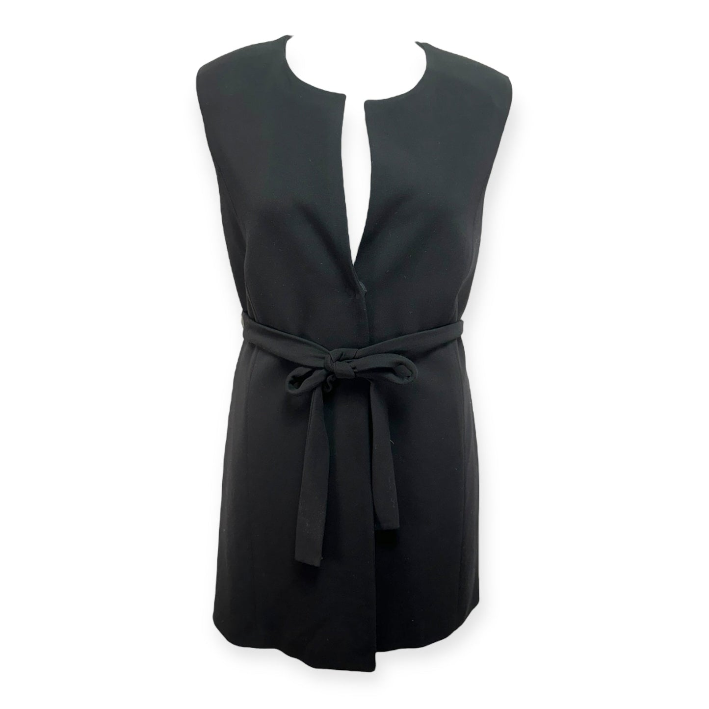 Vest Designer By Marina Rinaldi In Black, Size: M