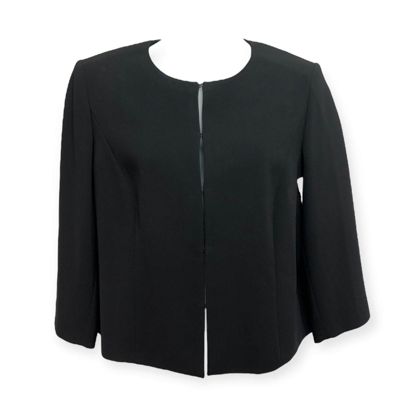 Blazer Designer By Marina Rinaldi In Black, Size: 14