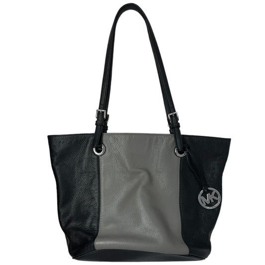 Two Tone Soft Leather Tote Designer By Michael Kors, Size: Large