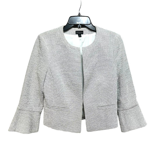 Blazer By Ann Taylor In Grey, Size: 6