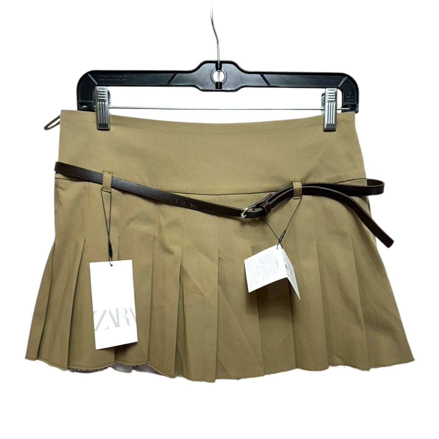 Skirt Mini & Short By Zara In Beige, Size: M