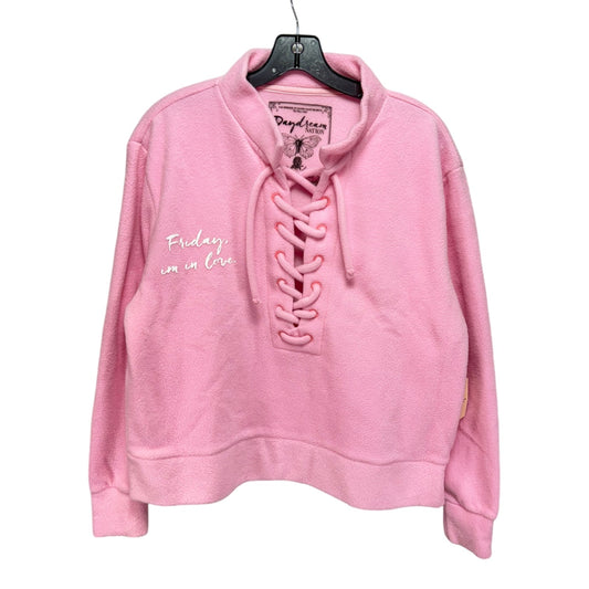 Jacket Fleece By Daydream Nation In Pink, Size: Xs