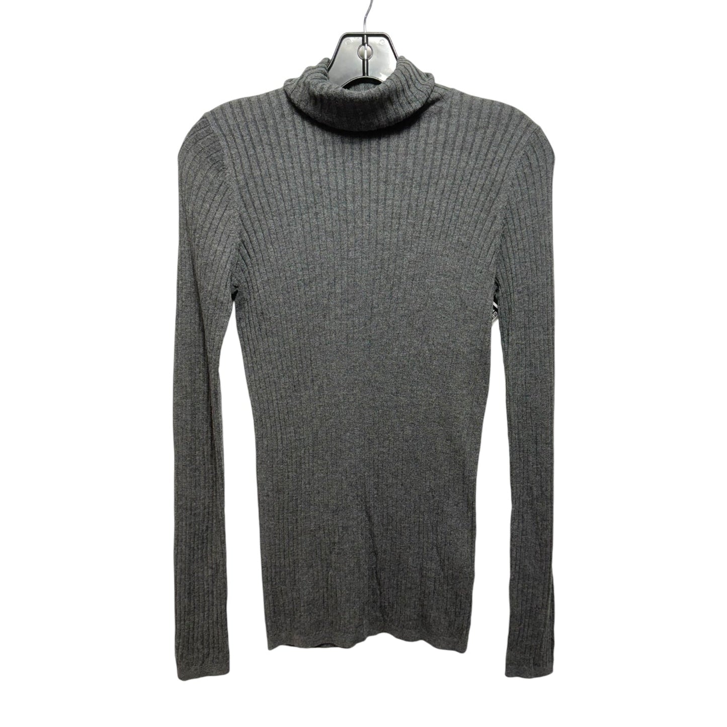 Top Long Sleeve By Vince In Grey, Size: S