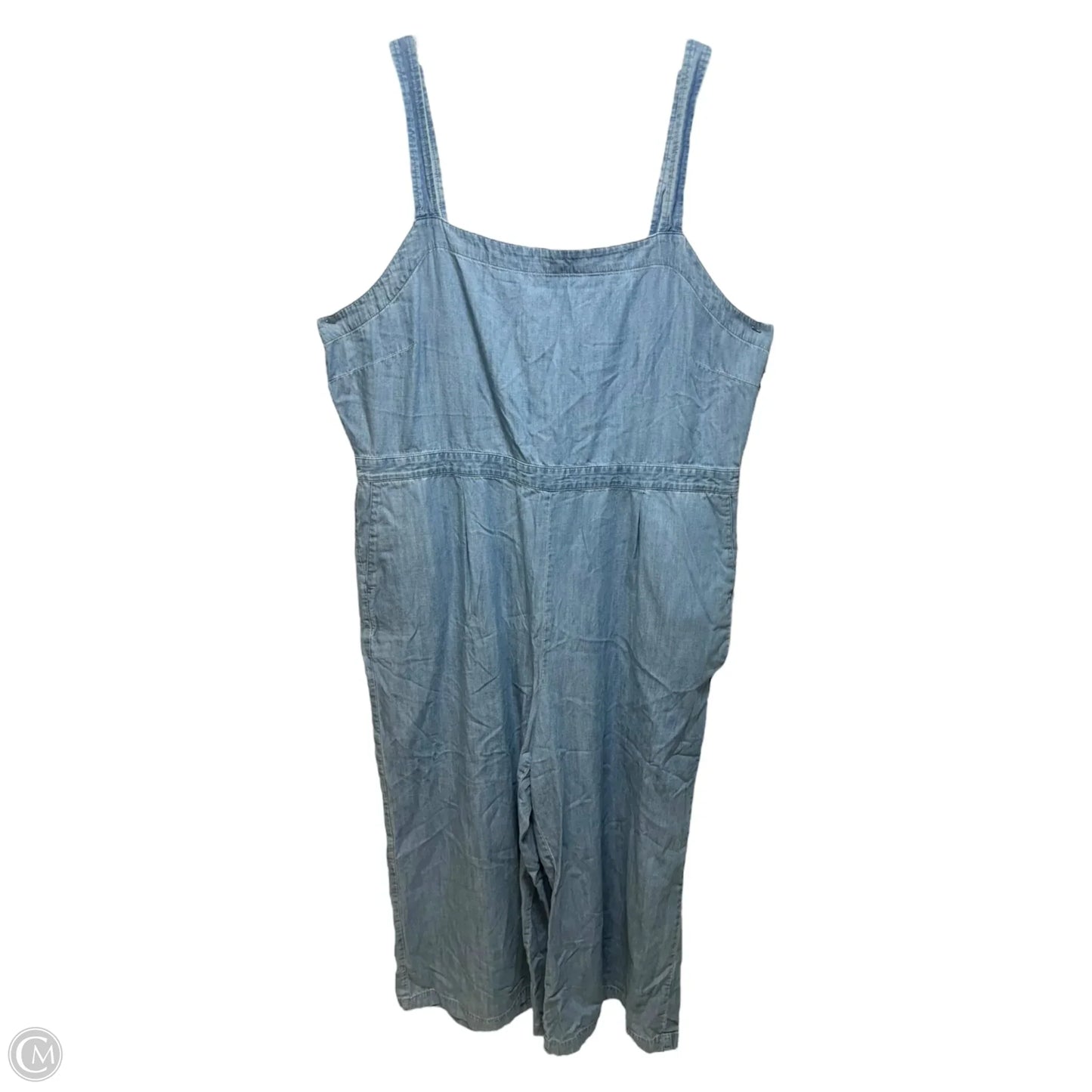 Overalls By J. Crew In Blue Denim, Size: 22