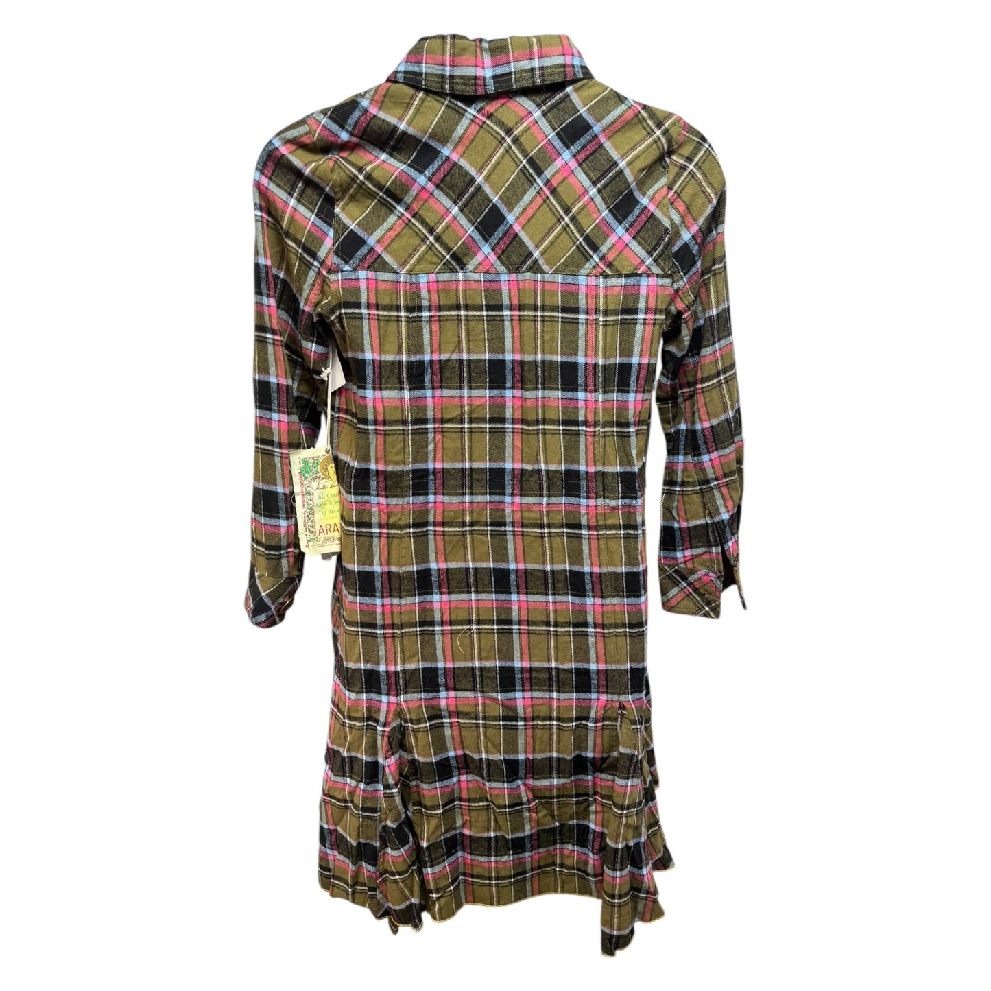 Coat Other By Aratta In Plaid Pattern, Size: M