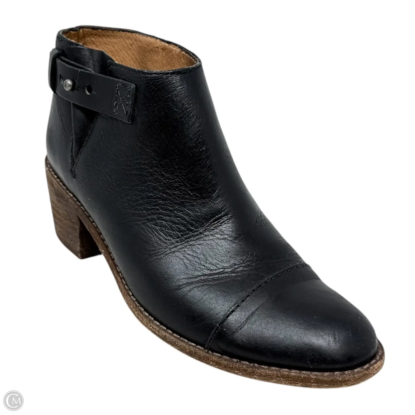 The Dakota Ankle Boots By Madewell In Black, Size: 6