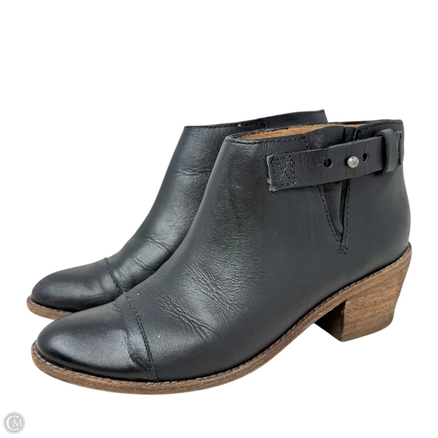 The Dakota Ankle Boots By Madewell In Black, Size: 6