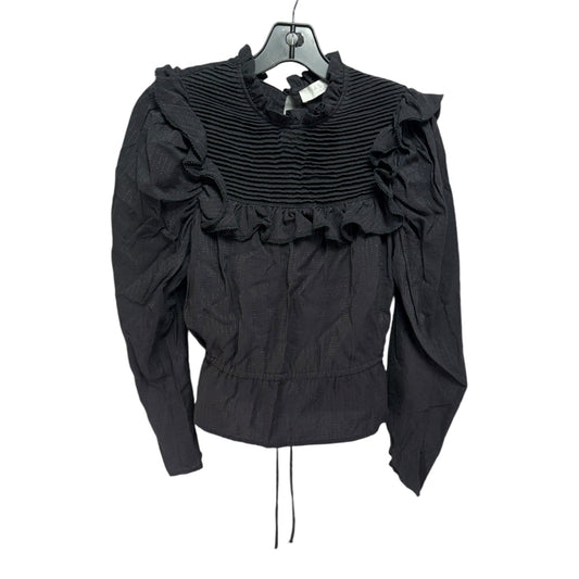 Top Long Sleeve By Astr The Label In Black, Size: S