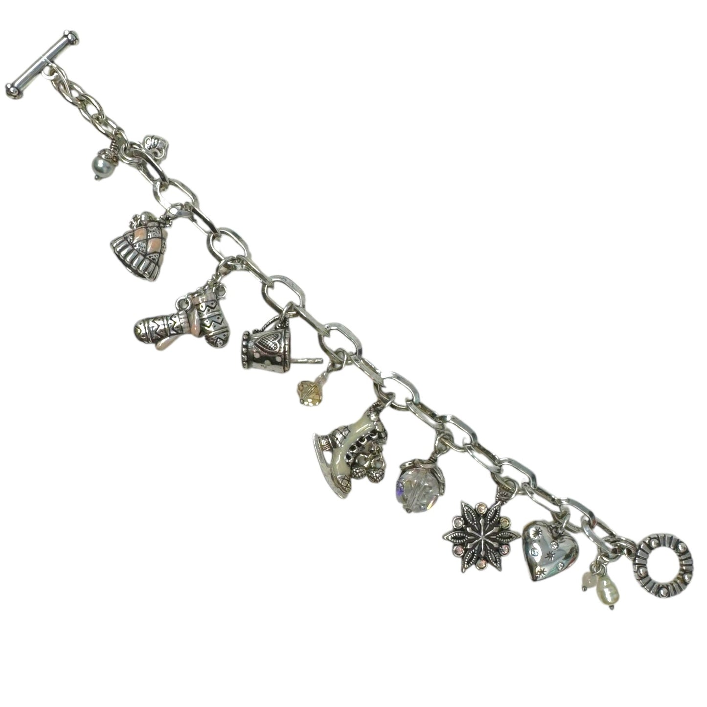 Retired Winter Wonderland Charm Bracelet By Brighton, Size: 0