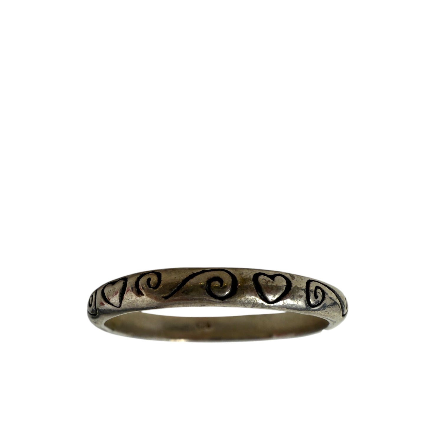 Sterling Silver Retired Marakesh Stackable Ring By Brighton, Size: 7.5