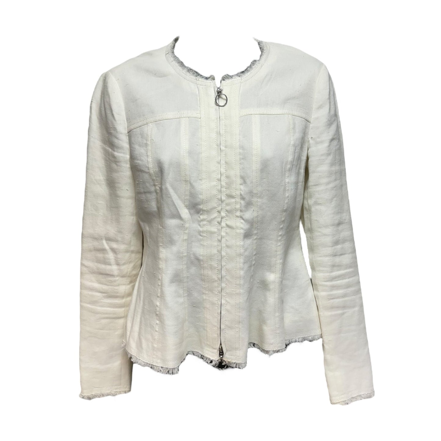 Jacket Other By Rebecca Taylor In Cream, Size: 0