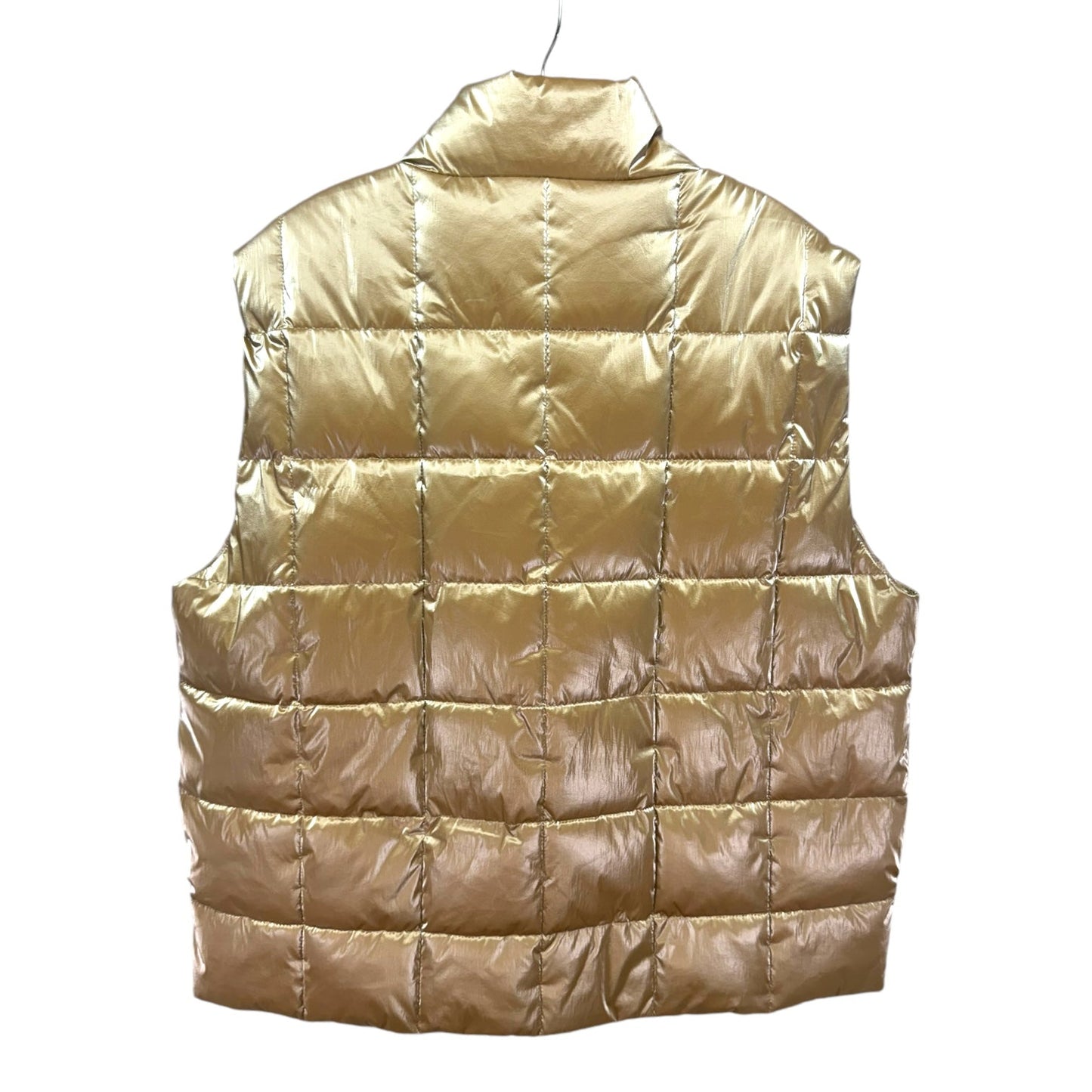 Jacket Puffer & Quilted By Elodie In Gold, Size: Xl