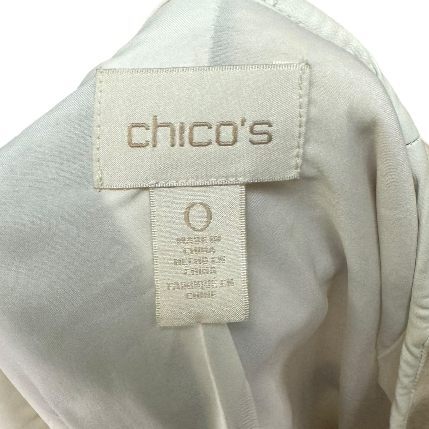 Jacket Other By Chicos In Multi-colored, Size: S