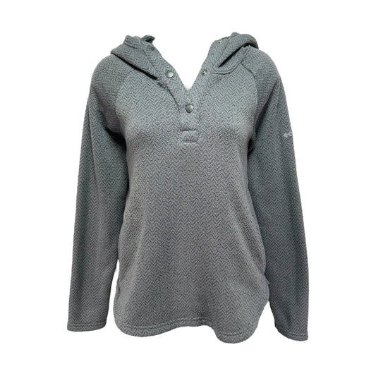 Jacket Fleece By Columbia In Grey, Size: S