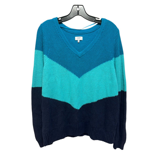 Sweater By Crown And Ivy In Blue, Size: Xl