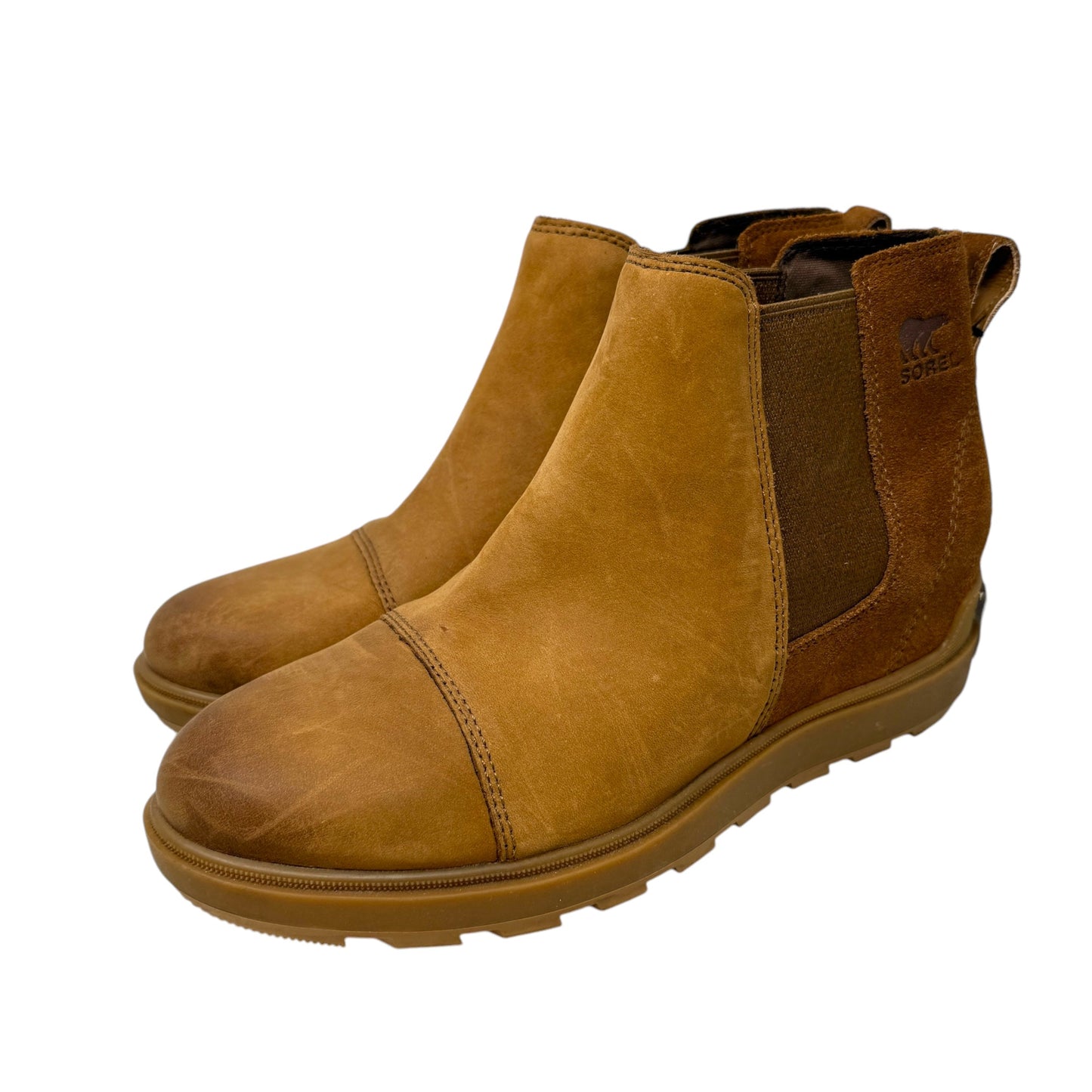 Evie II Chelsea Boots By Sorel In Brown, Size: 9