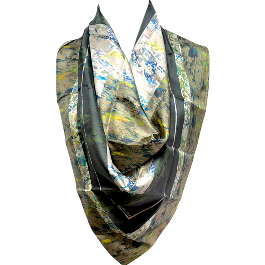 Masala Mix Square Silk Scarf Designer By All Saints