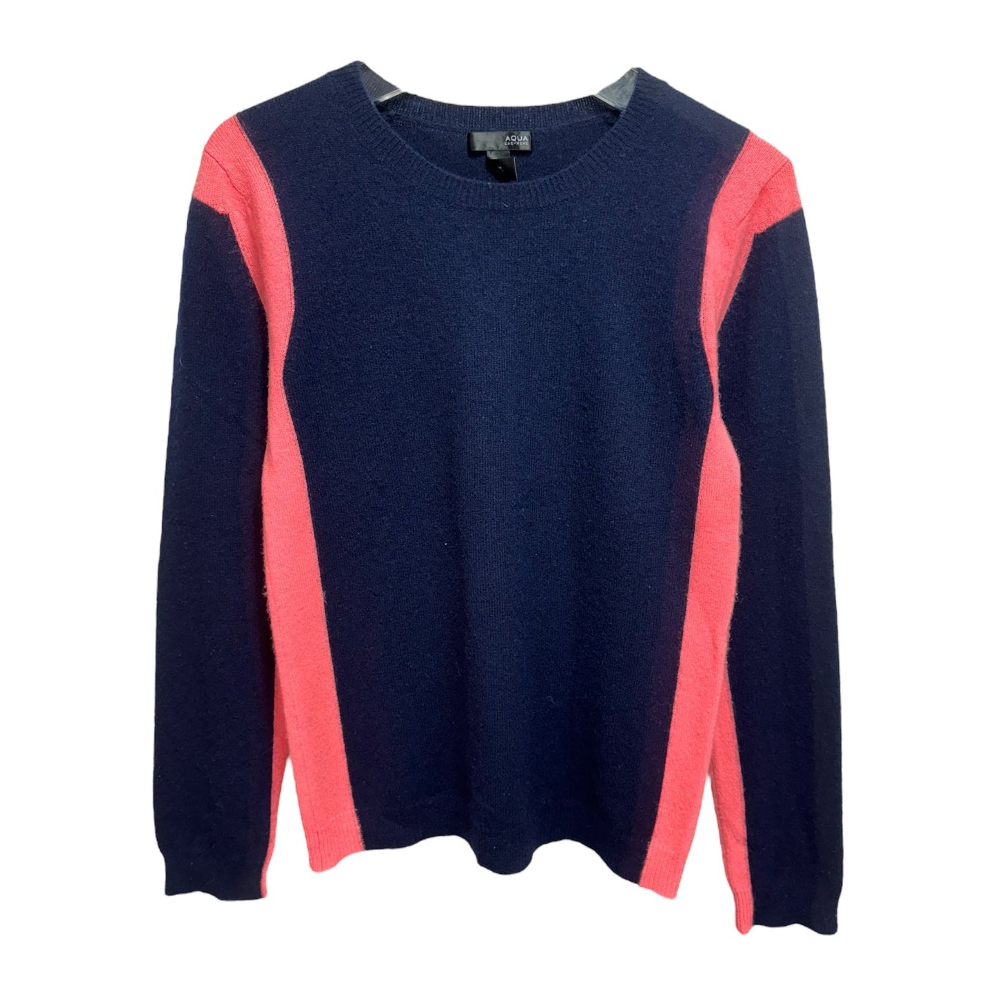 Sweater Cashmere By Aqua In Blue & Pink, Size: M