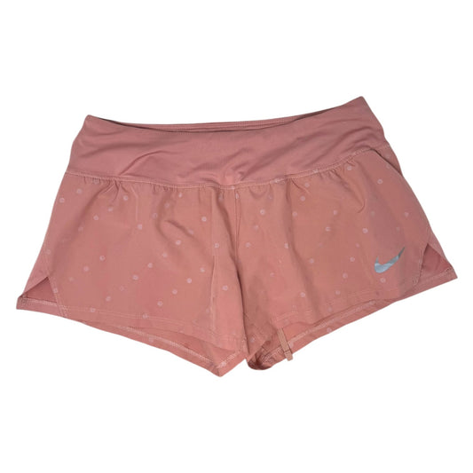 Athletic Shorts By Nike In Peach, Size: S