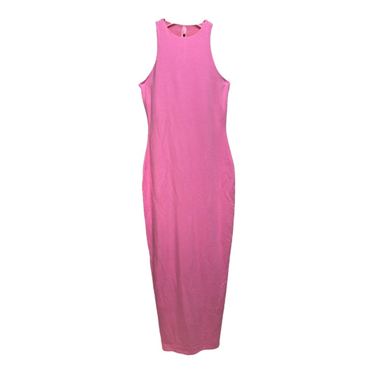 Sleeveless Tank Dress Casual Maxi By Skims In Pink, Size: M