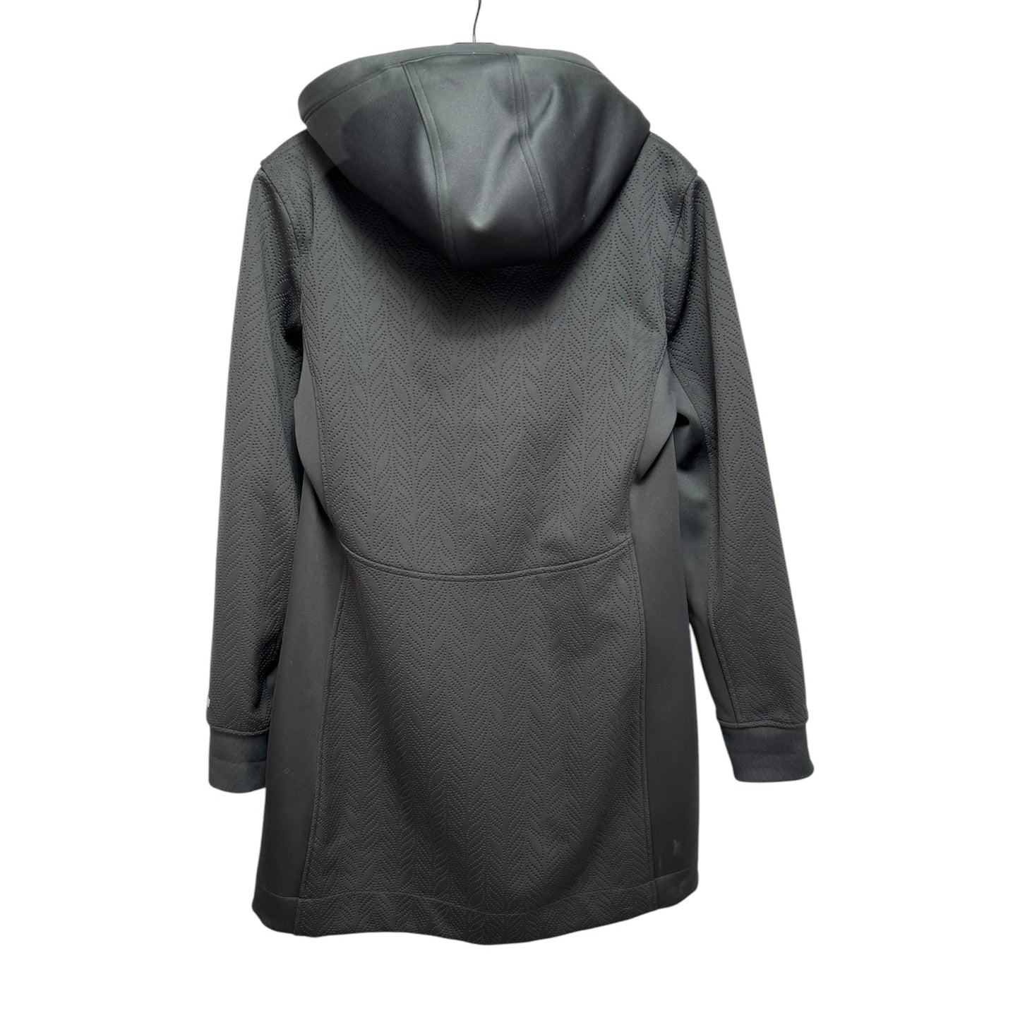 Hooded Athletic Jacket By Calia In Black, Size: L