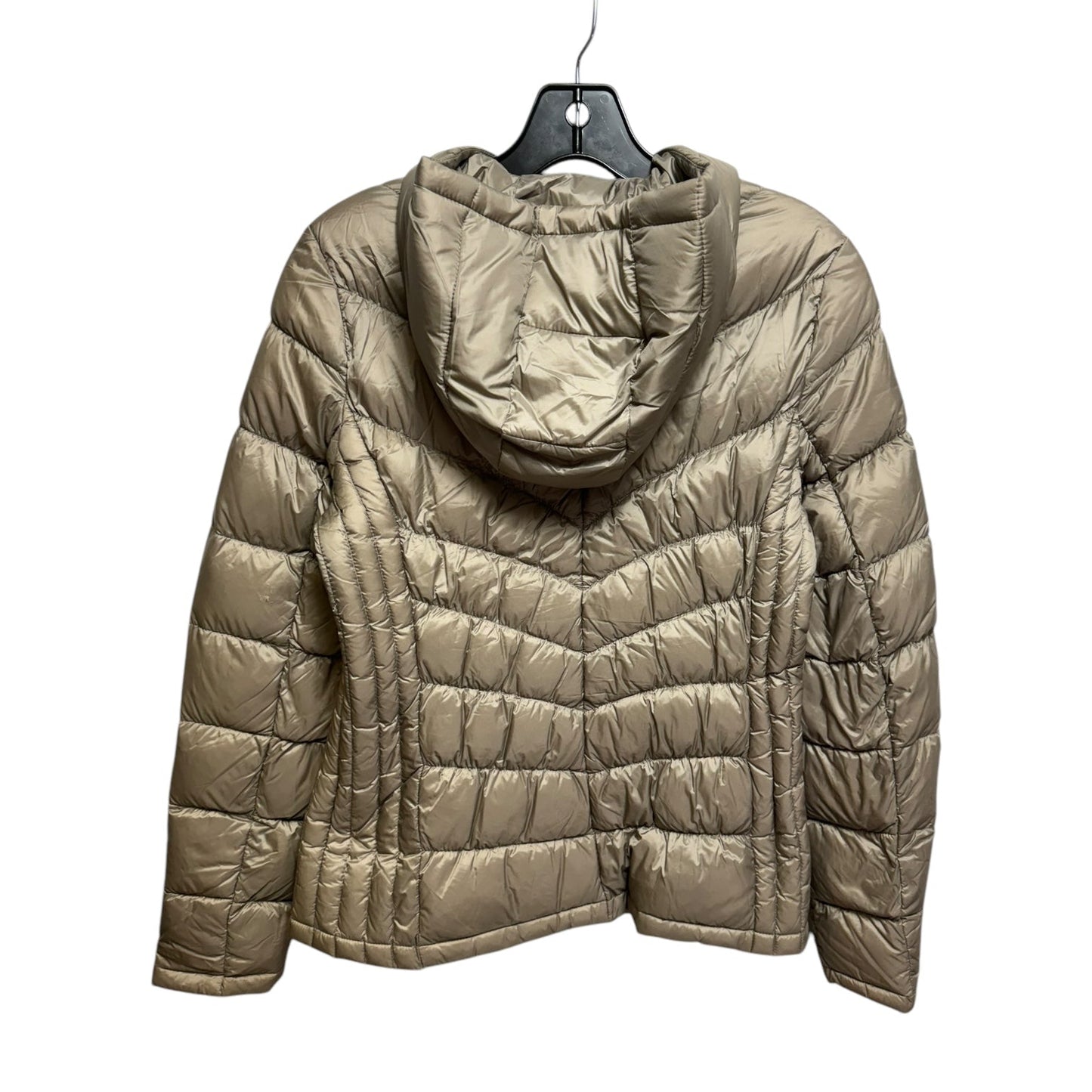 Packable Down Fill Jacket Puffer & Quilted By Michael By Michael Kors In Taupe, Size: Xs