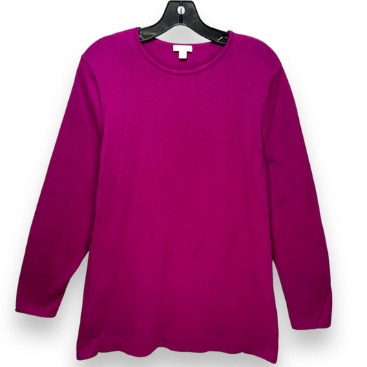 Sweater By J. Jill In Purple, Size: L