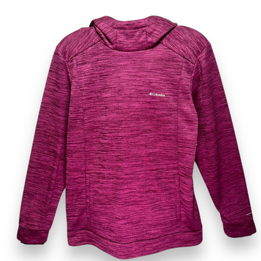 Athletic Sweatshirt Hoodie By Columbia In Purple, Size: L