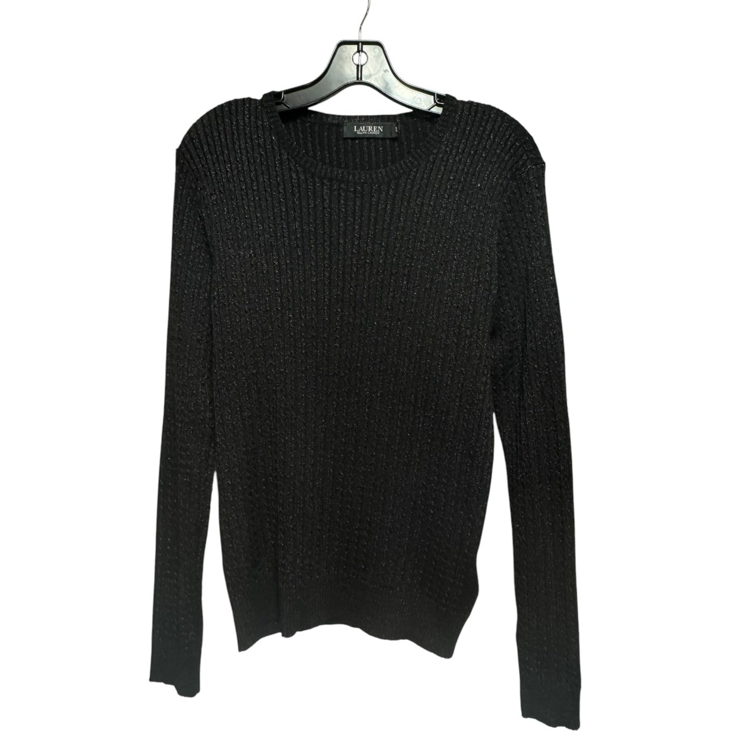 Sweater By Lauren By Ralph Lauren In Black, Size: Xl