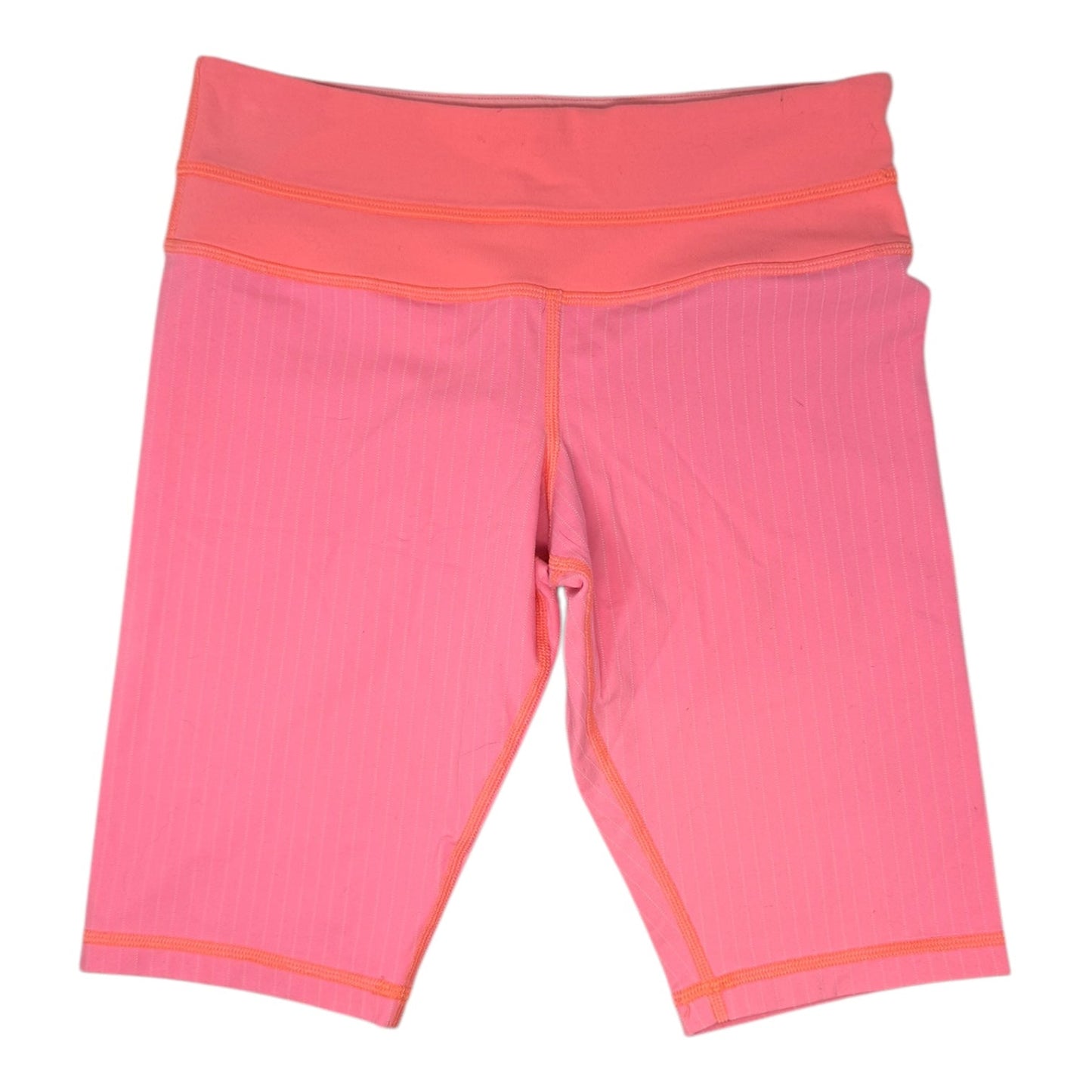 Athletic Shorts By Lululemon In Coral, Size: 4l