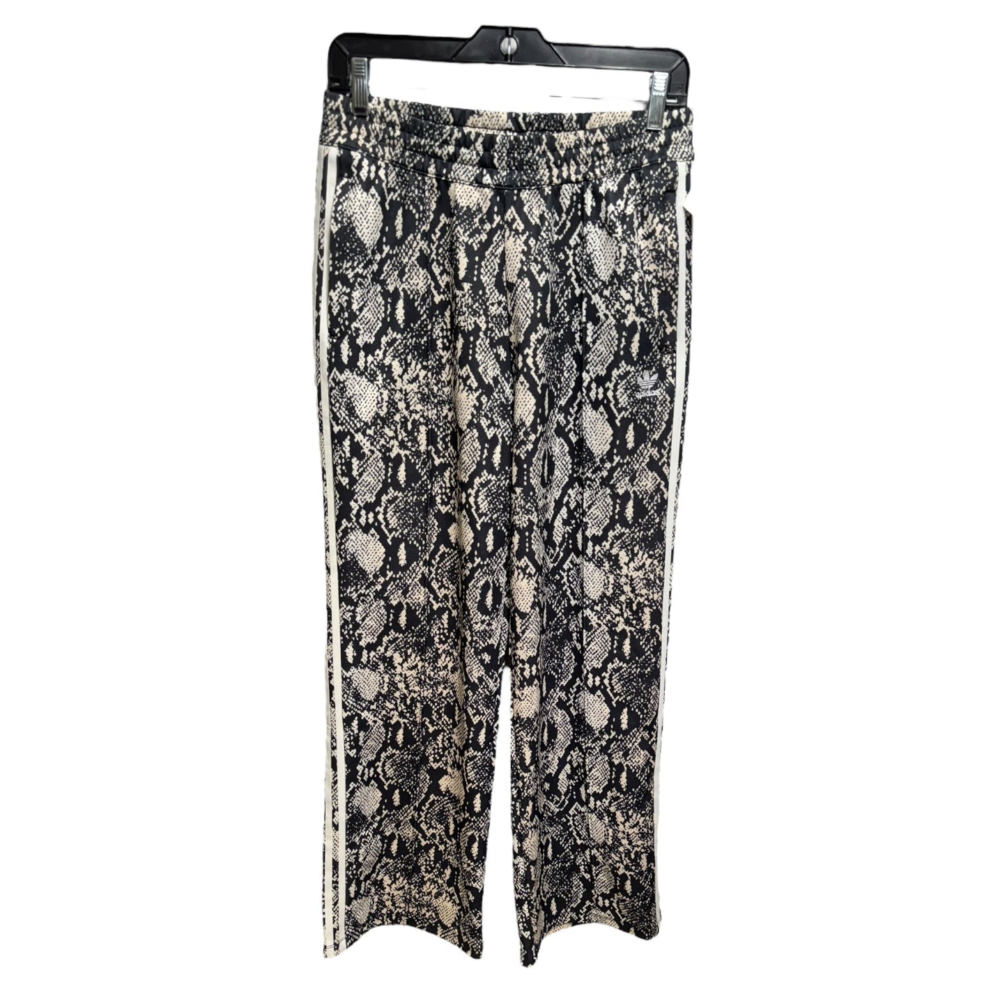 Athletic Pants By Adidas In Snakeskin Print, Size: M